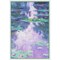 Water Lilies 1909 inspired by Claude Monet's impressionist painting Counted Cross Stitch Pattern